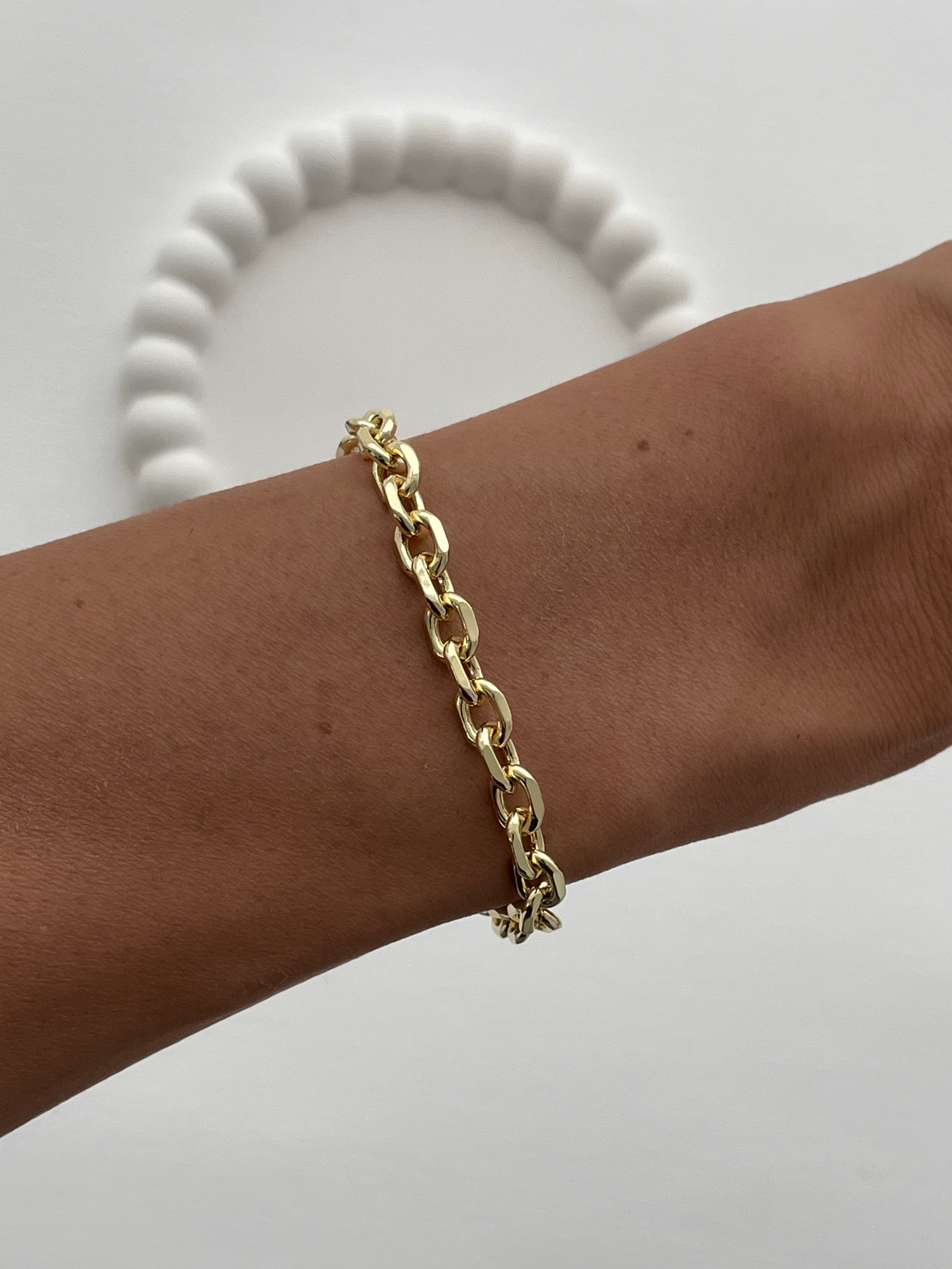 img_9474 Özel Seri Oval Figaro Zincir Gold Bileklik