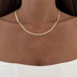 Özel Seri Başak Tasarım 14k Gold Kolye