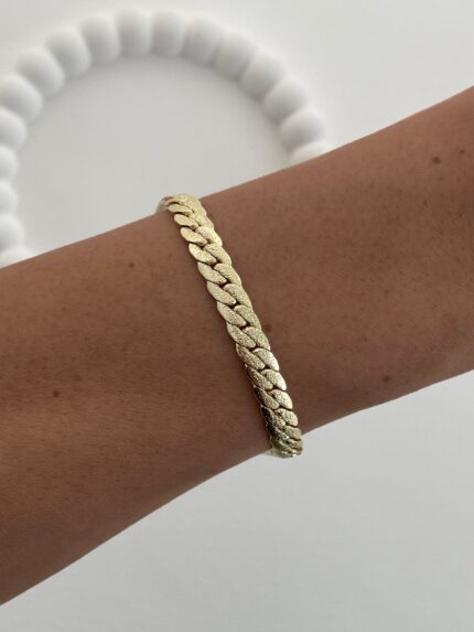 Özel Seri Desenli Gurmet Tasarım Gold Bileklik