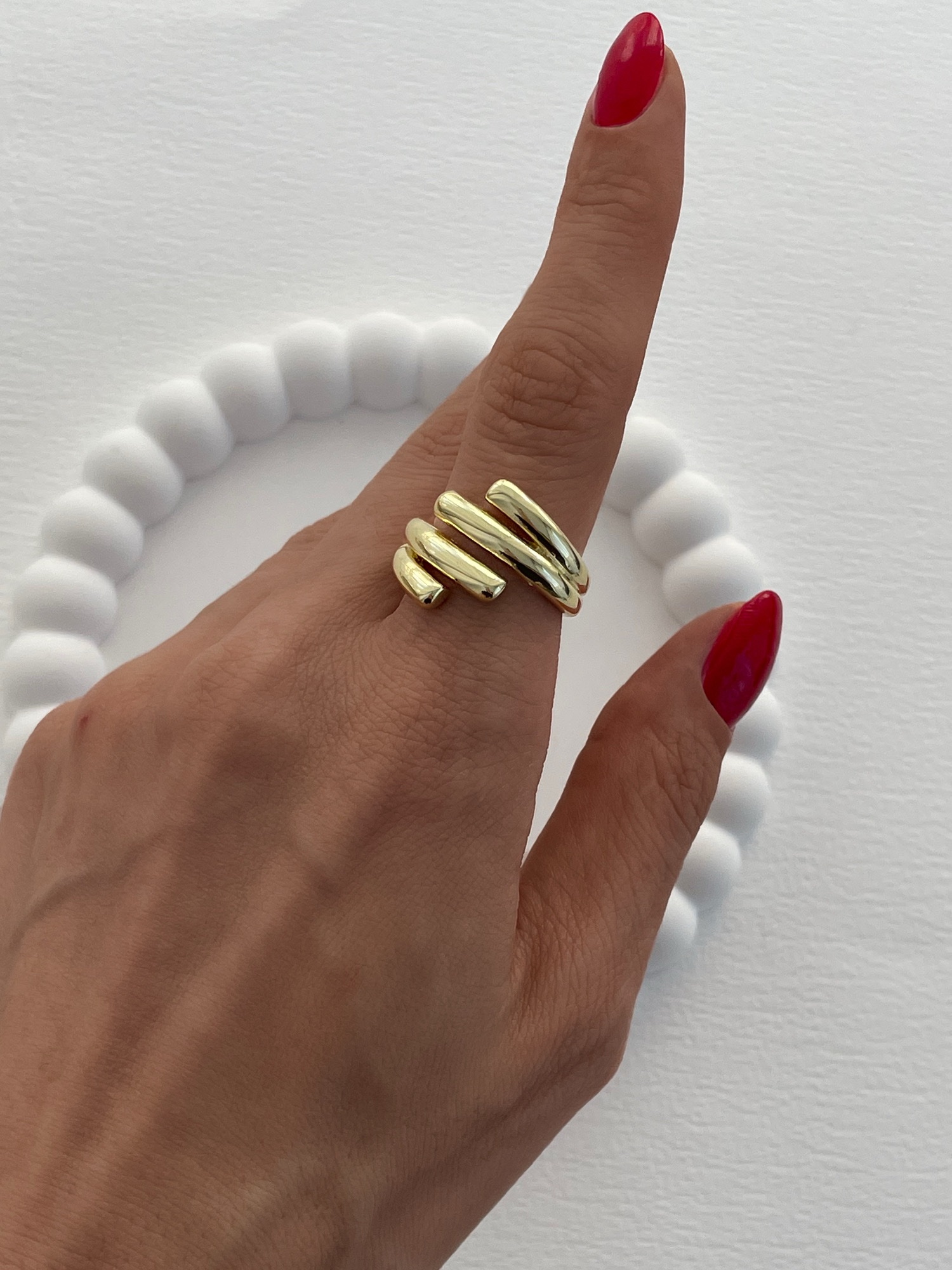 img_6297-3 Özel Seri Sarmal Tasarım Ayarlanabilir Gold Yüzük