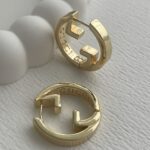 Özel Seri Marka Model Gold Küpe
