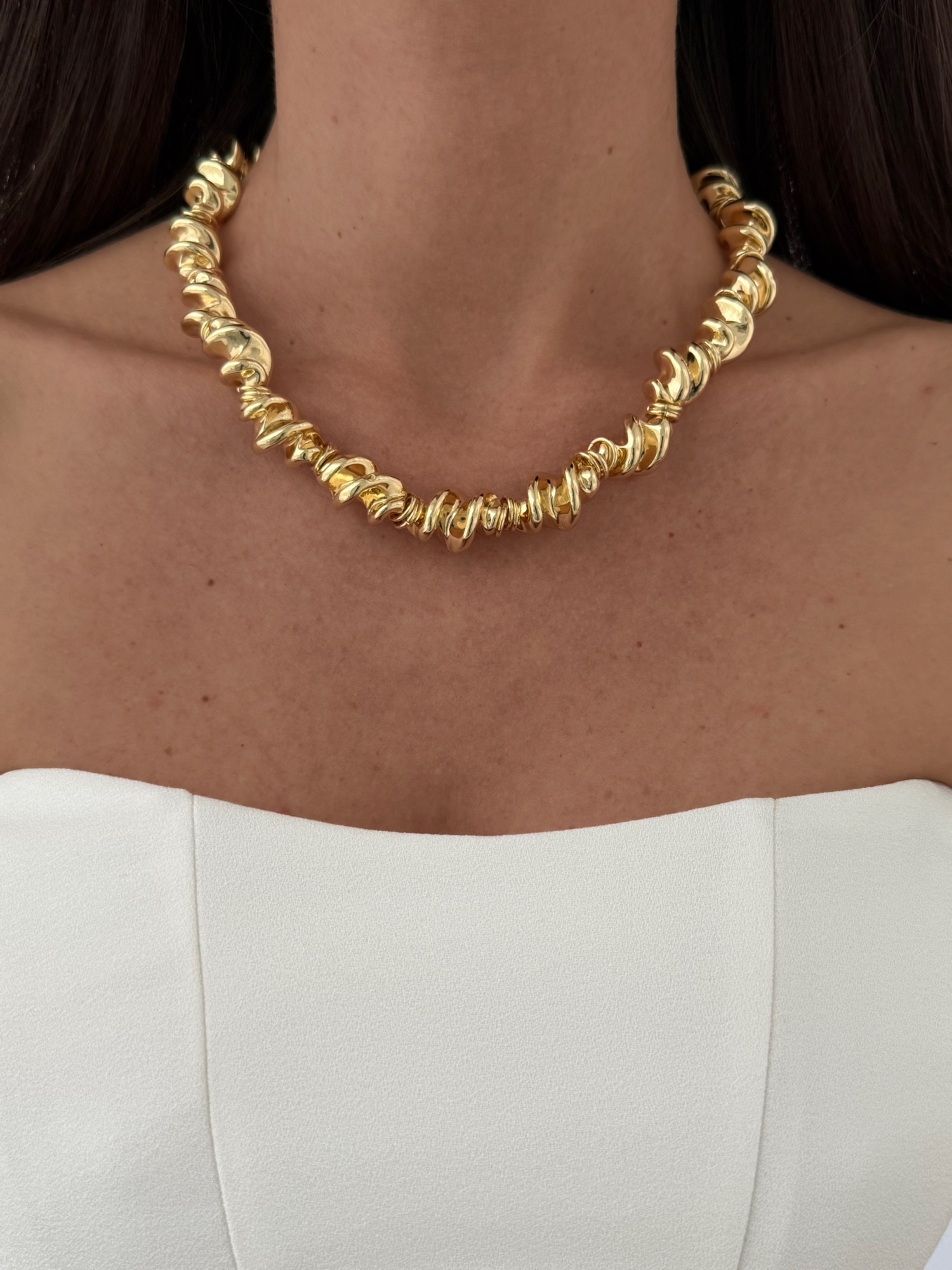 img_4492-5 Özel Seri Burgu Tasarım Gold Kolye