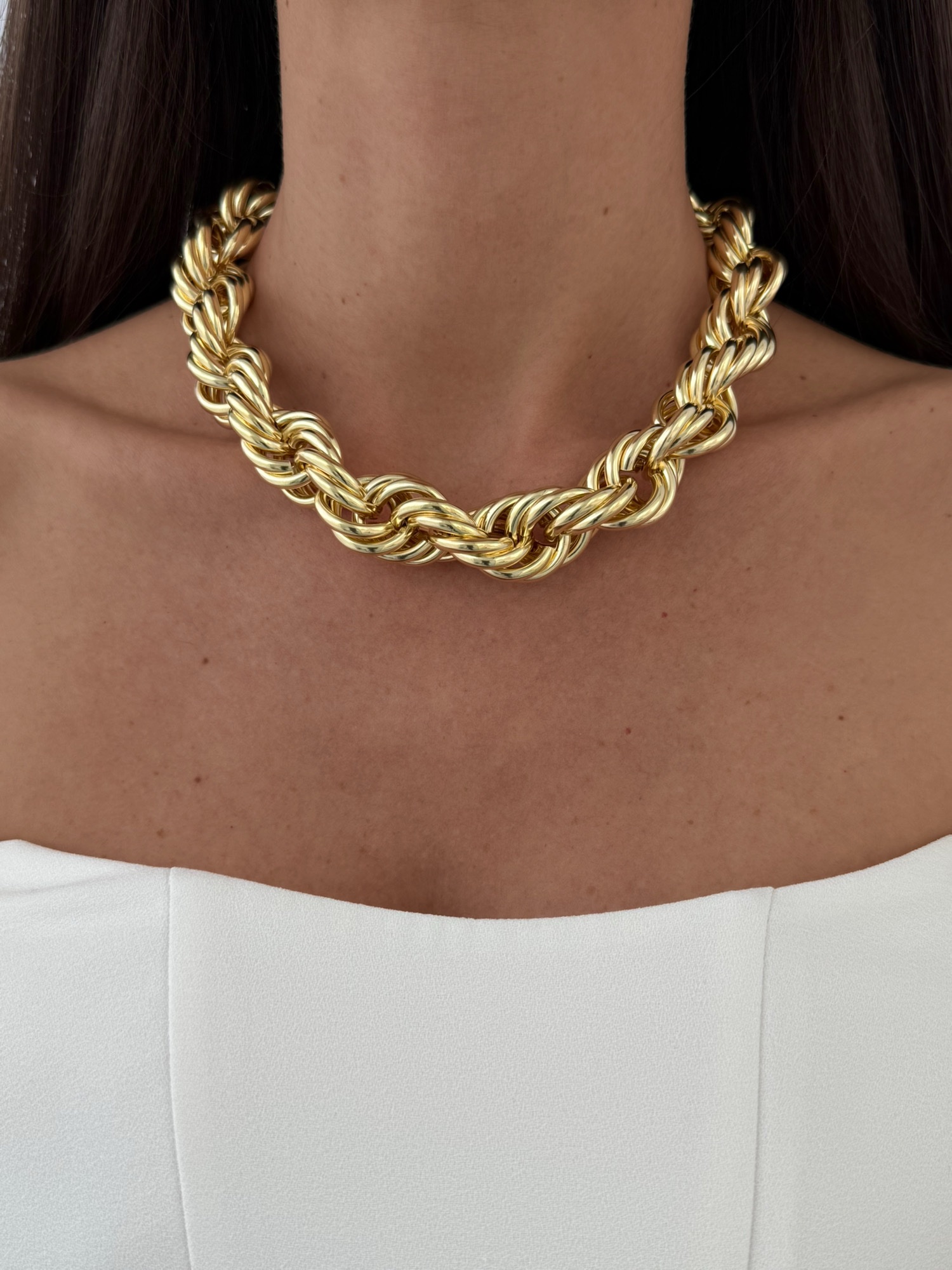 img_6536-3 Özel Seri Kalın Burgu Tasarım Gold Kolye