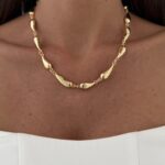 Özel Seri Damla Model Gold Kolye