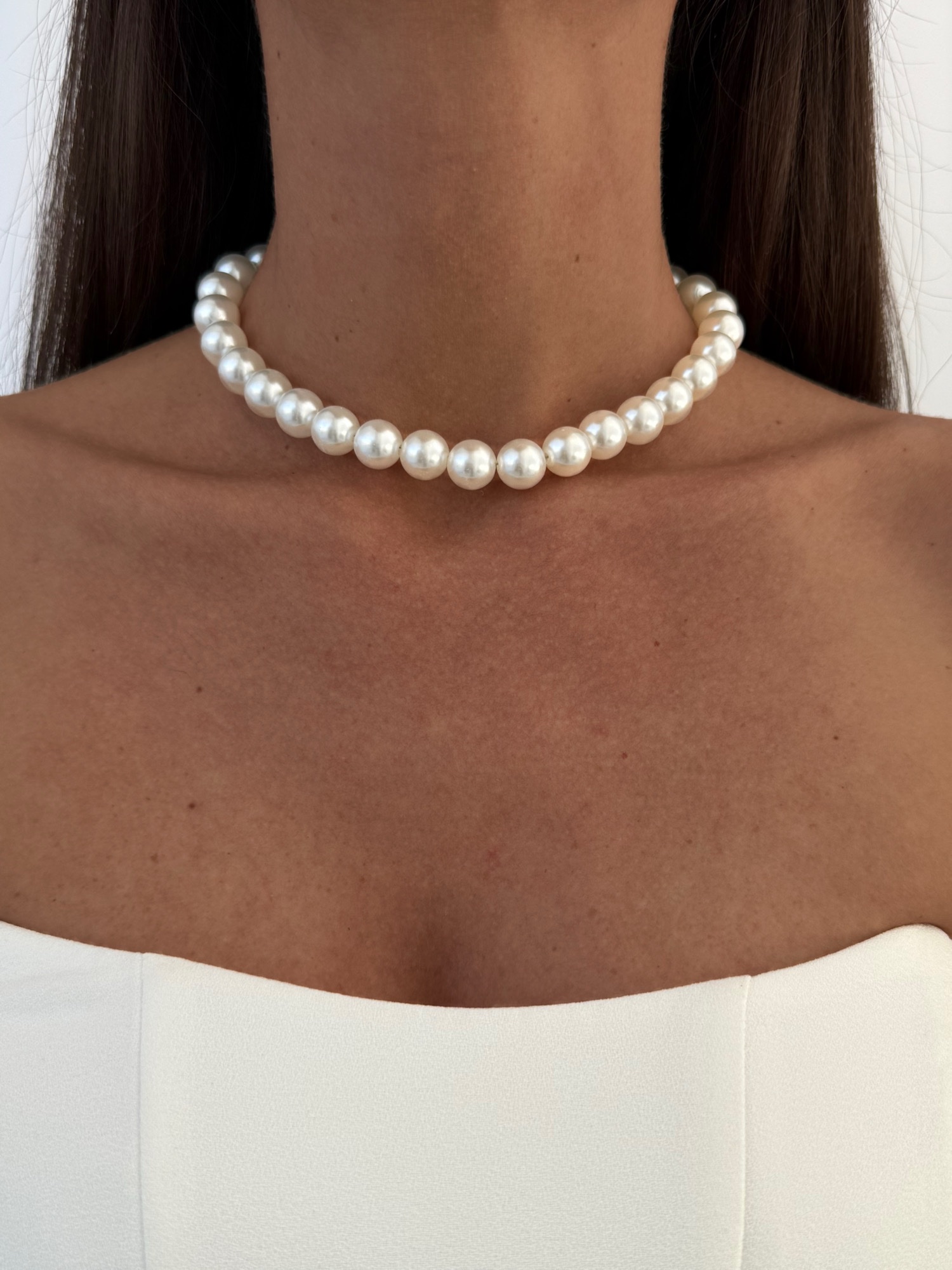 img_7722.jpeg LP Özel Üretim 12mm Kalın İnci Kolye