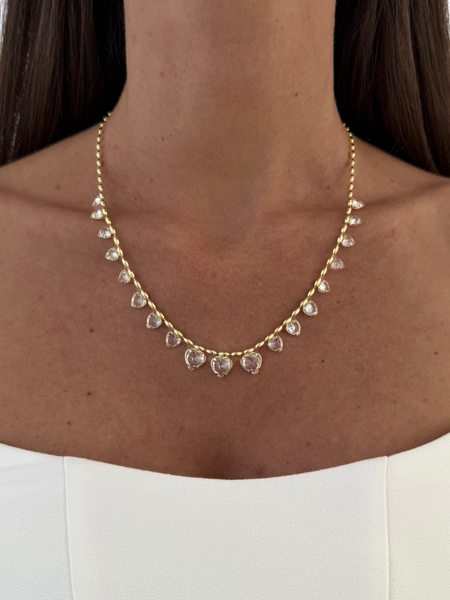 img_1480.jpeg Özel Seri Kalp Zirkon Taşlı Arpa Zincir Gold Kolye