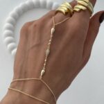 Özel Seri Zirkon Taşlı Damla Tasarım Gold Şahmeran