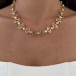 Özel Seri Marka Model  Zirkon Taşlı Gold Kolye
