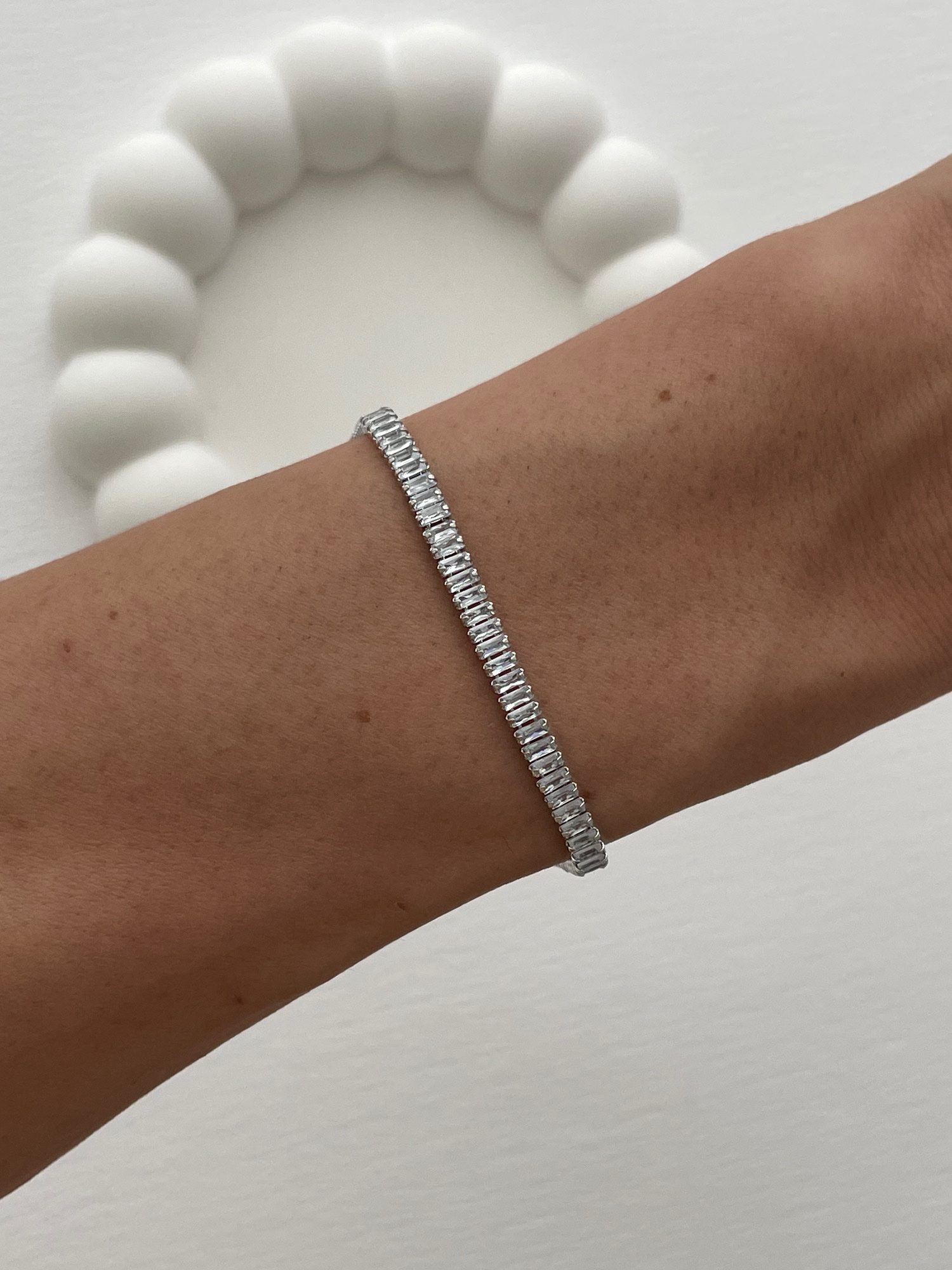 img_4193 Özel Seri İnce Baget Taşlı Gümüş Bileklik 3mm