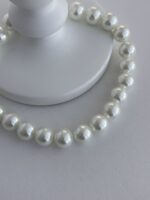 LP Özel Üretim 18mm Kalın İnci Kolye - Görsel 4
