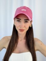 AL Marka Model Pembe Soluk Efekt Kep Şapka