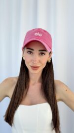 AL Marka Model Pembe Soluk Efekt Kep Şapka - Görsel 3
