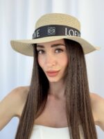 LW Marka Model Krem Hasır Şapka