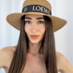 LW Marka Model Camel Hasır Şapka