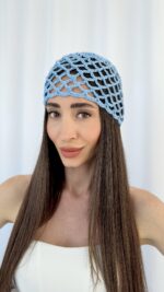 ZR Model Mavi File Şapka - Görsel 4