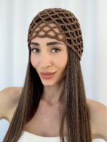 Zr Model Kahverengi File Şapka