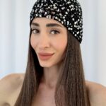 ZR Model Payet Detay Siyah File Şapka