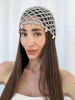 ZR Model Deniz Kabuğu Detay Gri File Şapka