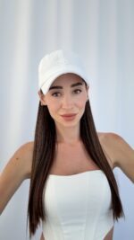 AL Marka Model Beyaz Kep Şapka - Görsel 3