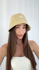 AL Marka Model Bej Bucket Şapka - Görsel 2