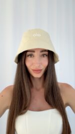AL Marka Model Ekru Bucket Şapka - Görsel 3
